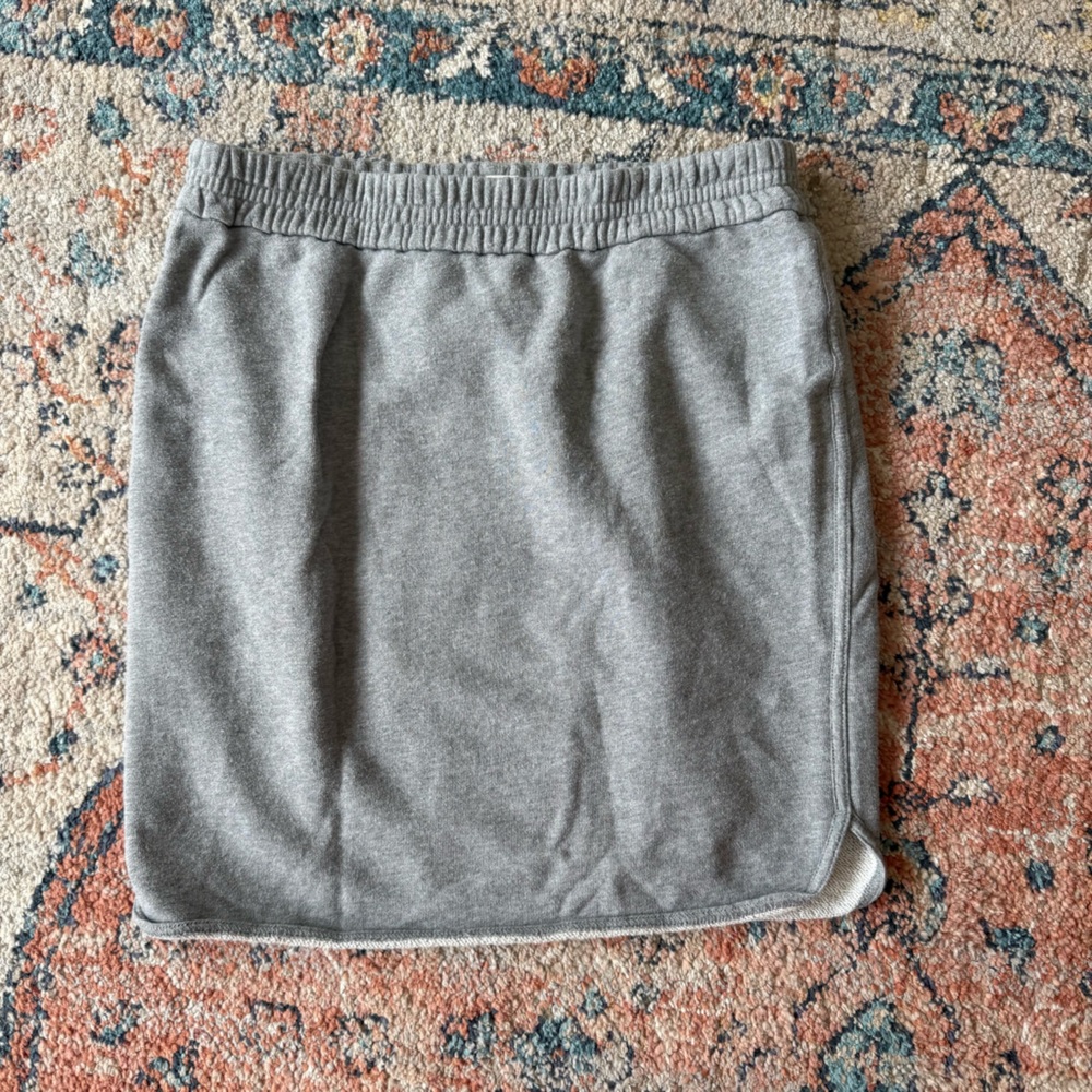 J. Crew Heather Gray Mini Skirt